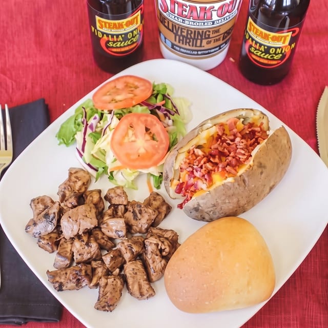Sirloin Steak Tips.