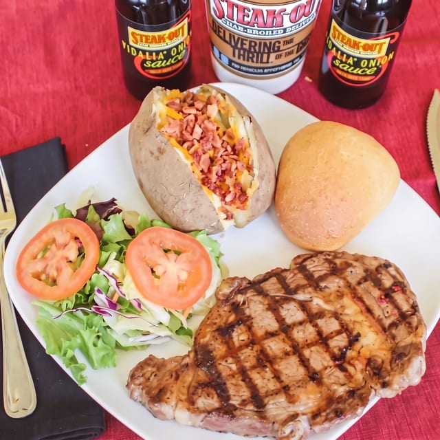 Ribeye Steak.