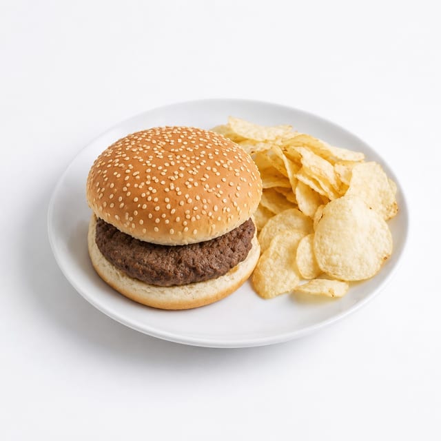 Kid's Hamburger.