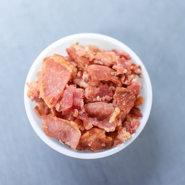 Cup of Bacon Bits.