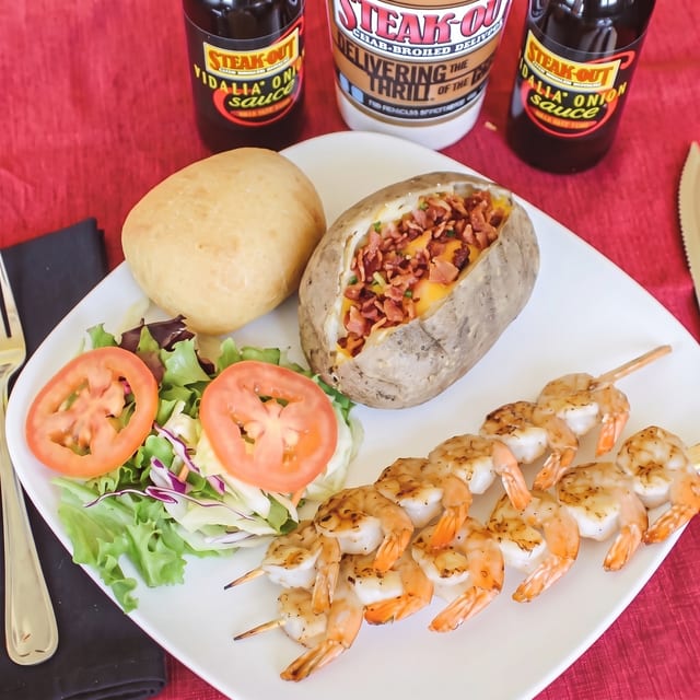 Grilled Shrimp.